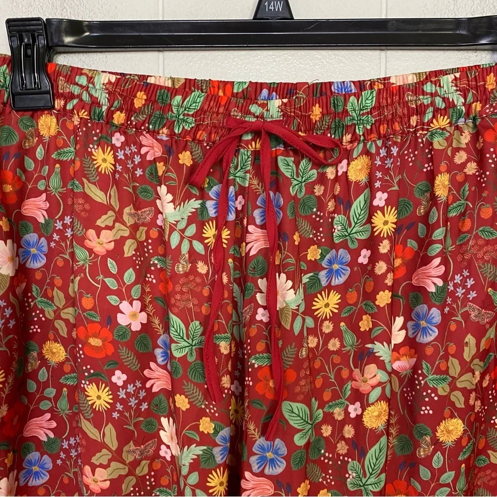 Summersalt x Rifle Paper Co. Women's Size 2XL Garden Party PJ Set NEW - Picture 6 of 16